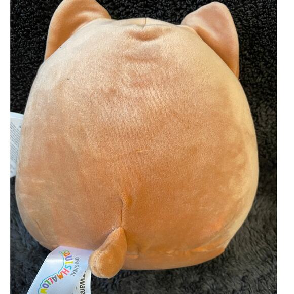 NWT Squishmallow Regina the Corgi w/Pineapple 8 inch - Picture 2 of 3